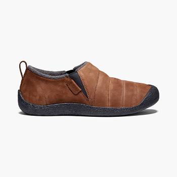 KEEN Férfi Howser II Bőr Slip On Barna